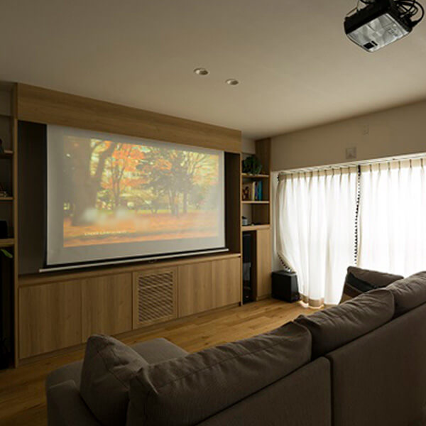 音楽と映像を楽しむ住まい─充実した家時間のために